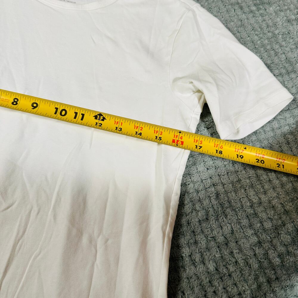 Armani Exchange Classic Basic White Short Sleeve … - image 4